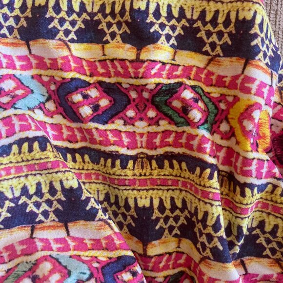 VIX 2 piece bikini - Top Size Large and Bottom Size Med - Yellow Pink Blue Green - Picture 3 of 10